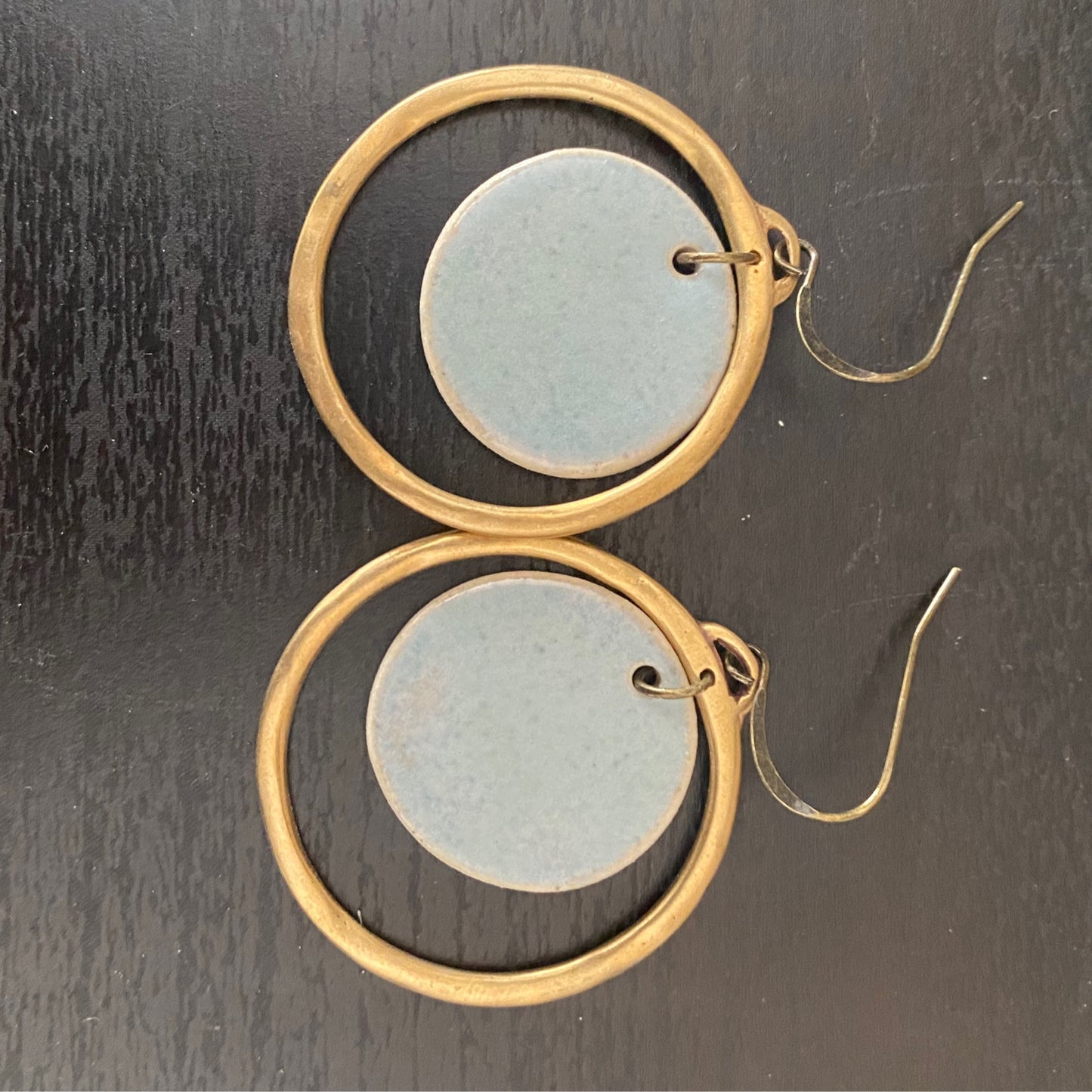 Small brass with circles