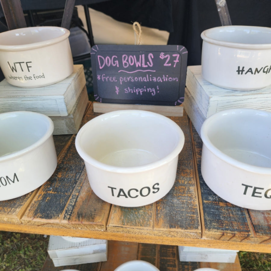 dog bowls